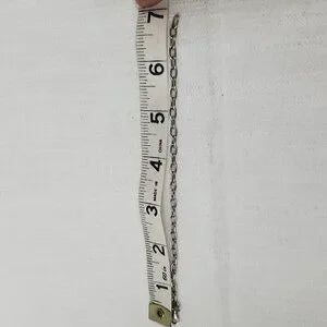 Beautiful Dainty Silver 925 Sterling Chain Womens Bracelet