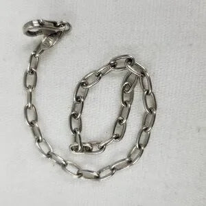 Beautiful Dainty Silver 925 Sterling Chain Womens Bracelet