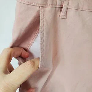 Ana A New Approach Twill Women's Pink Mid Rise 3.5" Inseam Size 16 Shorts