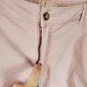 Ana A New Approach Twill Women's Pink Mid Rise 3.5" Inseam Size 16 Shorts