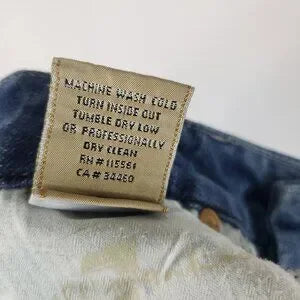 7 Jeans 7 For All Mankind Womens Blue Wash A Pocket Boot Cut Jeans Sz 27